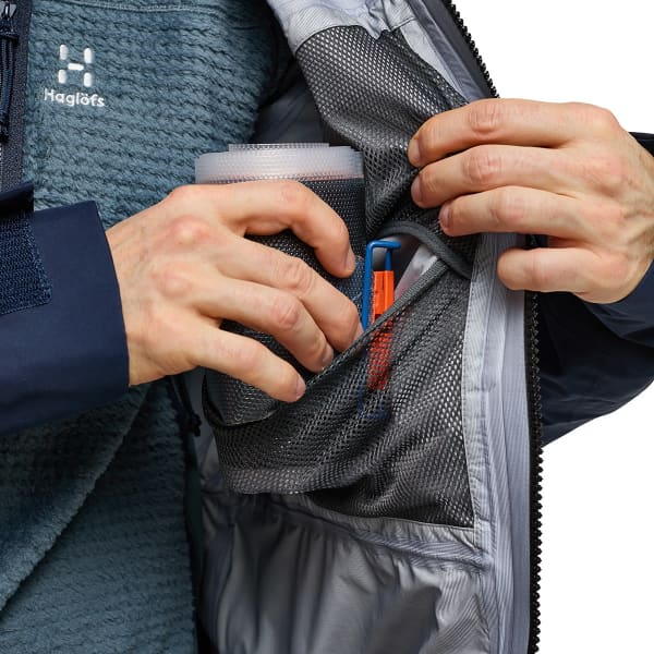 Veste de ski HAGLÖFS HAGLOFS VASSI GTX JACKET MEN TARN BLUE/STEEL BLUE