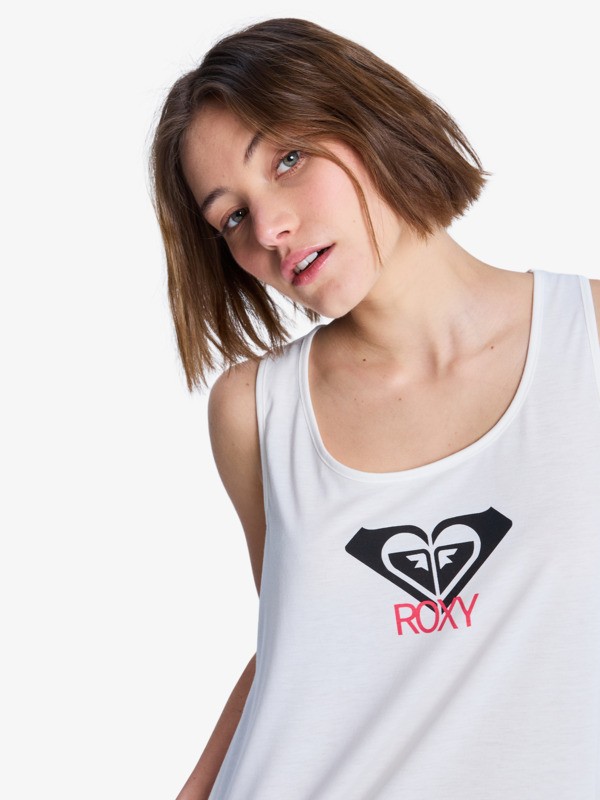 Surfclassic T-shirt sans manches Blanc Femme