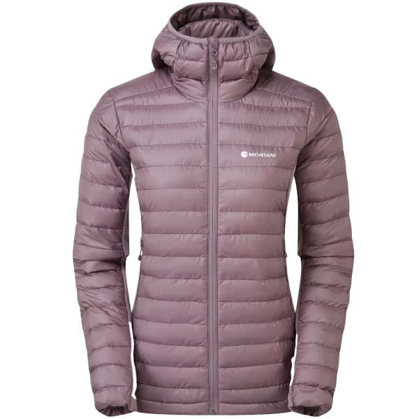 Doudoune randonnée MONTANE LITE HOODIE W MOONSCAPE