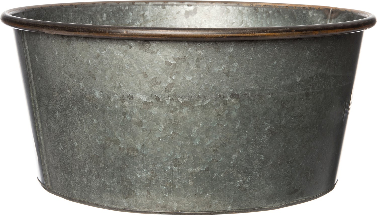 Intratuin bloempot Yari grijs D 35 H 16 cm