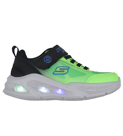 Skechers Schuhe - Meteor Light - Krendox - Schwarz/Blau/Limette