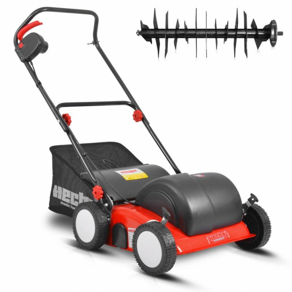 H 1739 scarificateur aérateur électrique 1700w bac 50l 26 couteaux jusqu’à 6 niveaux profondeur réglable