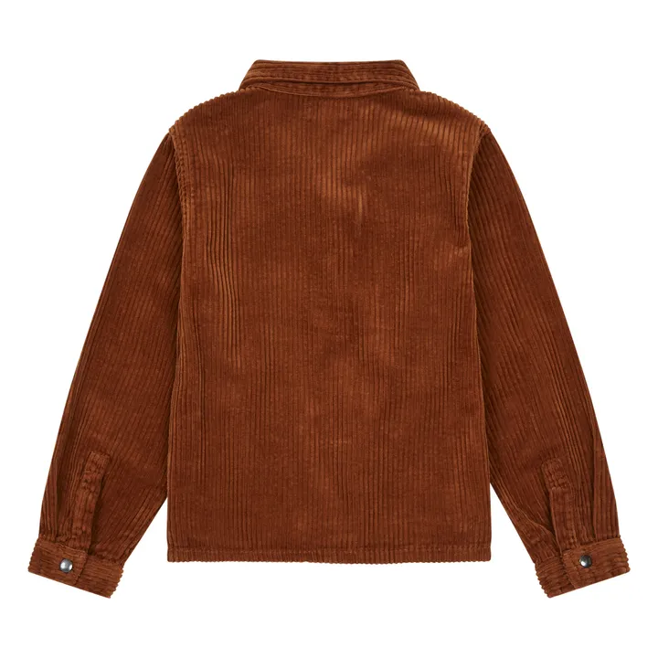 Emile et Ida Sur-Chemise Velours Côtelé | Caramel