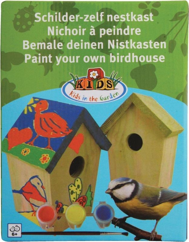 DIY Vogelhuisje Schilderen 20 cm - Vogelhuisje