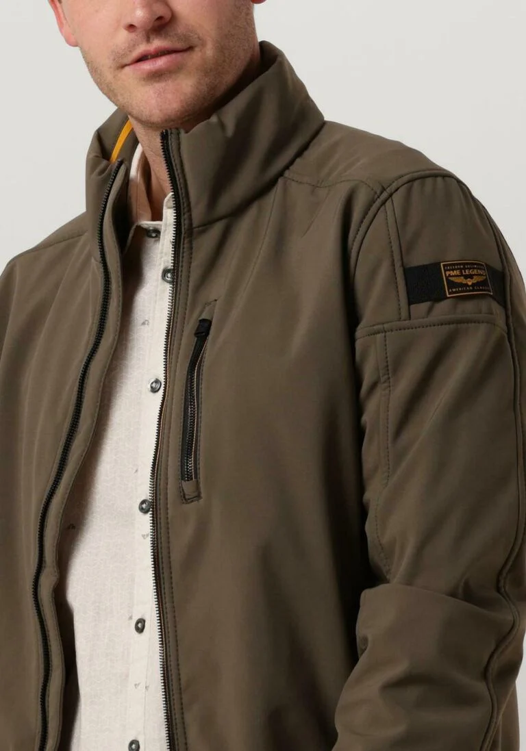 PME LEGEND olijf pme legend jack bomber jacket skyglider 3.0 softshell