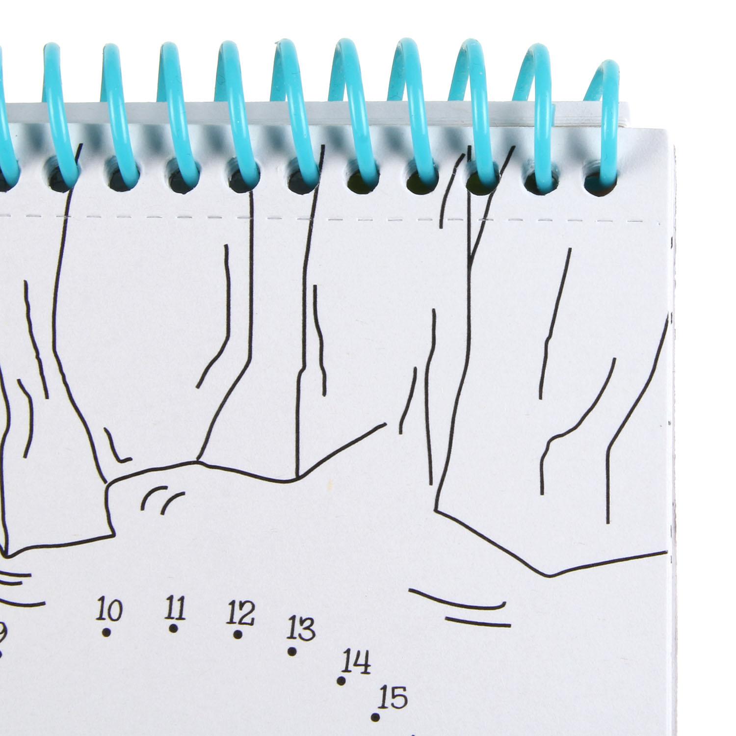 CAHIER DE COLORIAGE AVEC POIGNEE 24.3X15CM