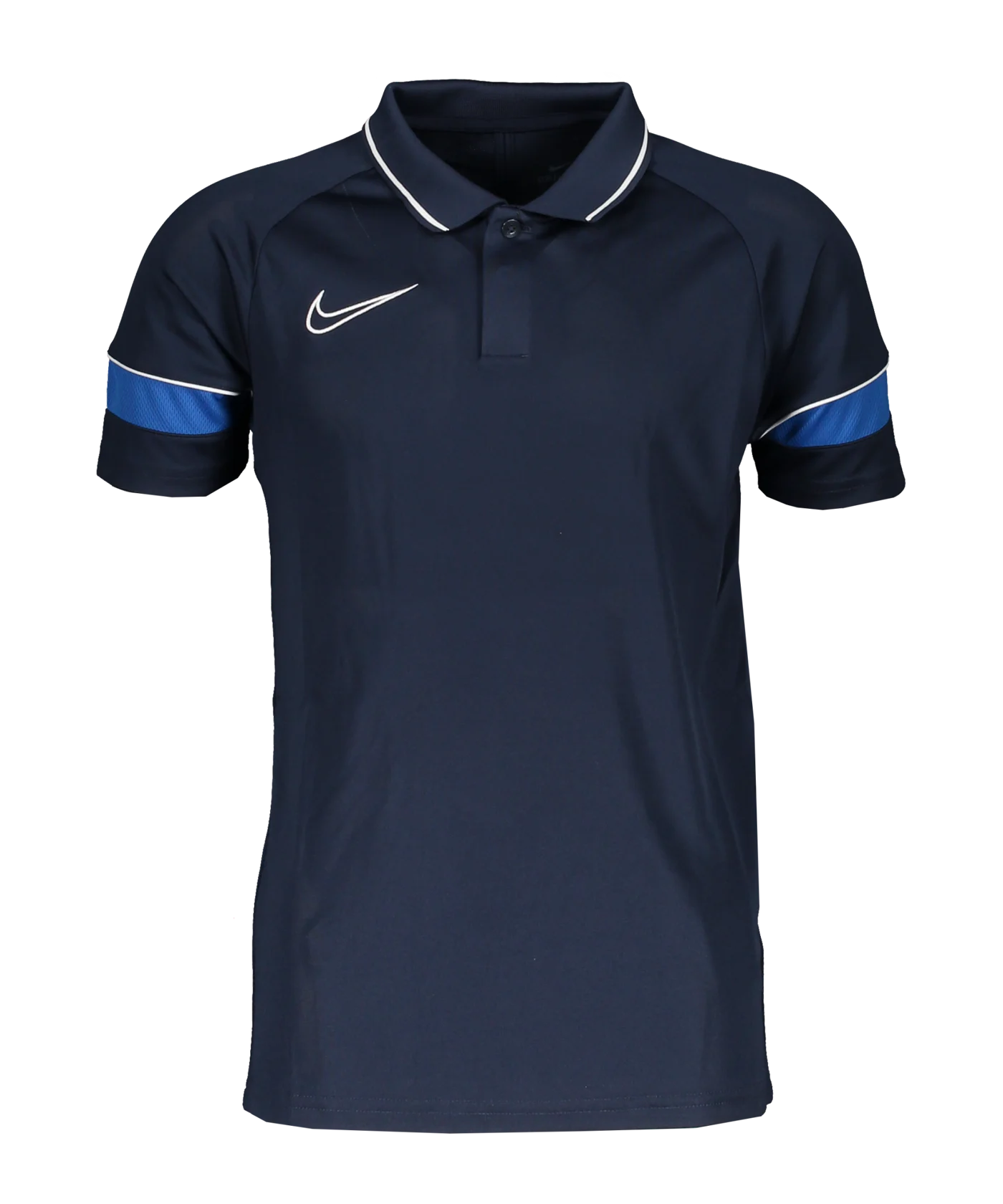 Nike Academy 21 Poloshirt Kids Blau Weiss F453