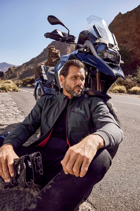 Motorrad-Jacke San Remo, Softshell
