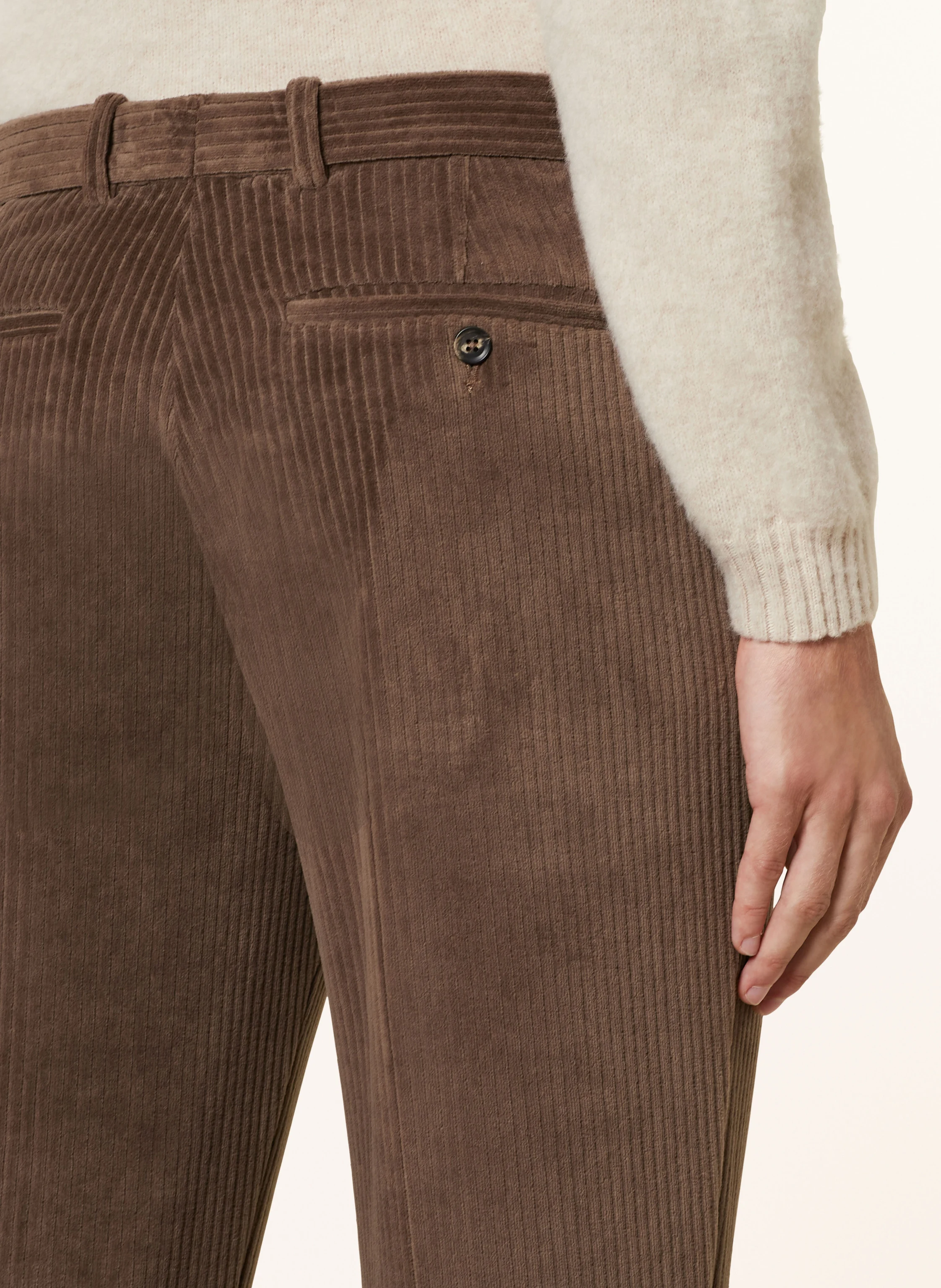 CIRCOLO 1901 Anzughose aus Cord Slim Fit