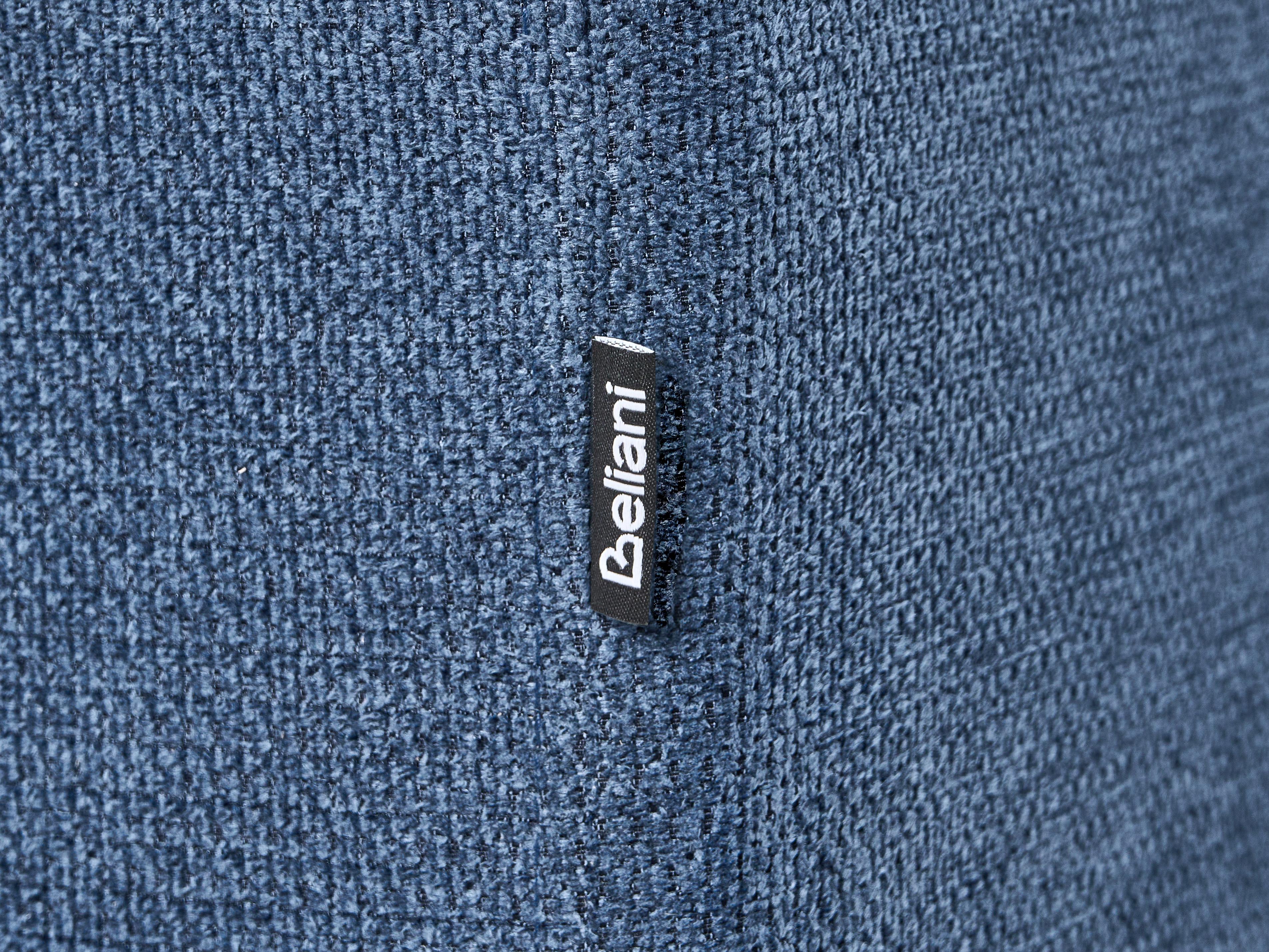 Modulaire hoekbank NERBO Stof Blauw rechtszijdig