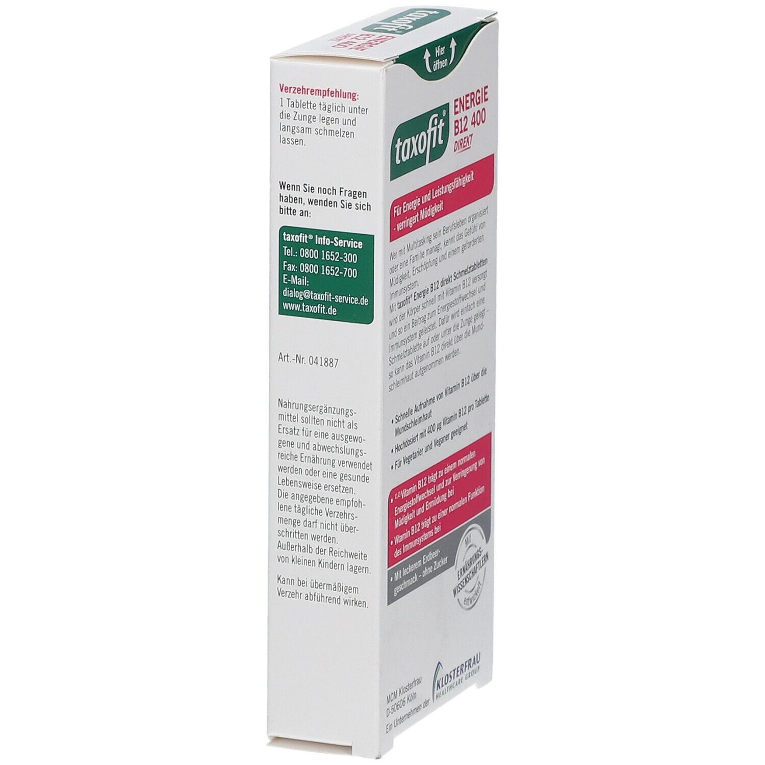 taxofit® Energie B12 400 Direkt