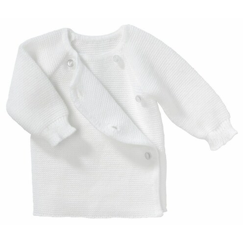 Brassière maille blanc naissance - BEBE9 CREATION