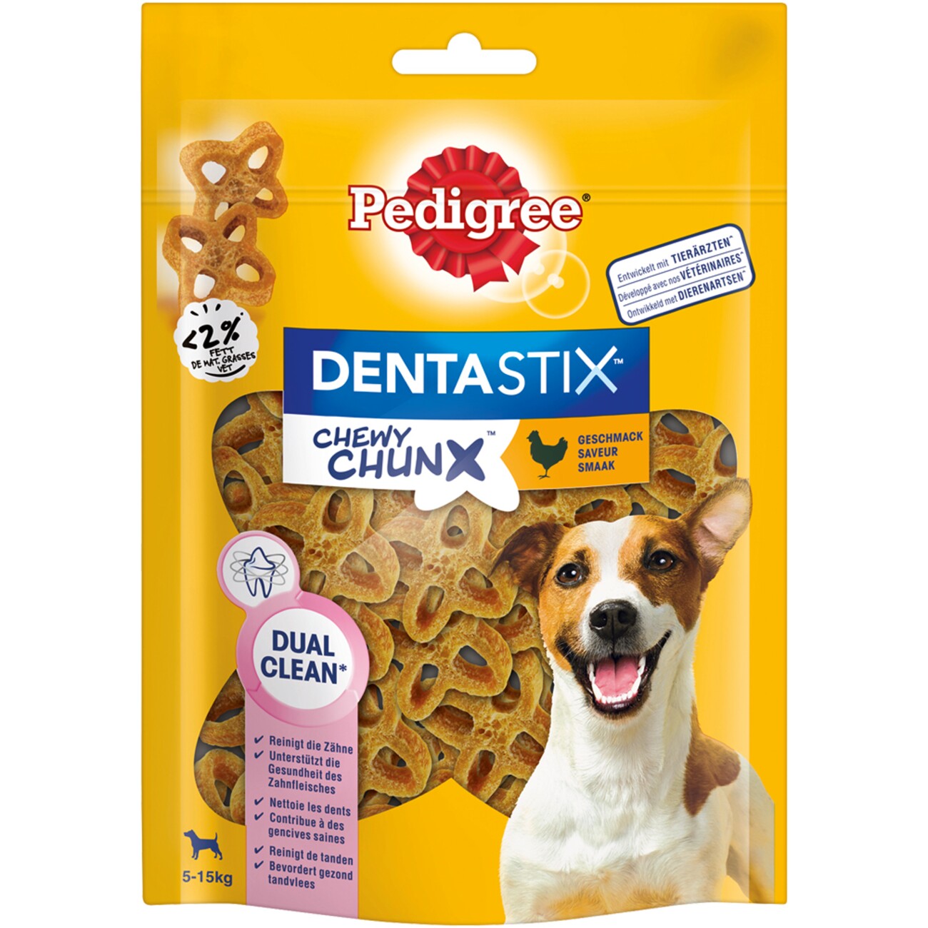 Pedigree Dentastix Chewy Chunx Mini Huhn 5x85 g