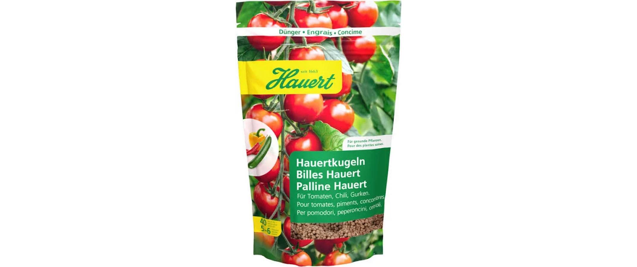 Langzeitdünger für Tomaten und Balkongemüse, 40 StückLangzeitdünger für Balkongemüse