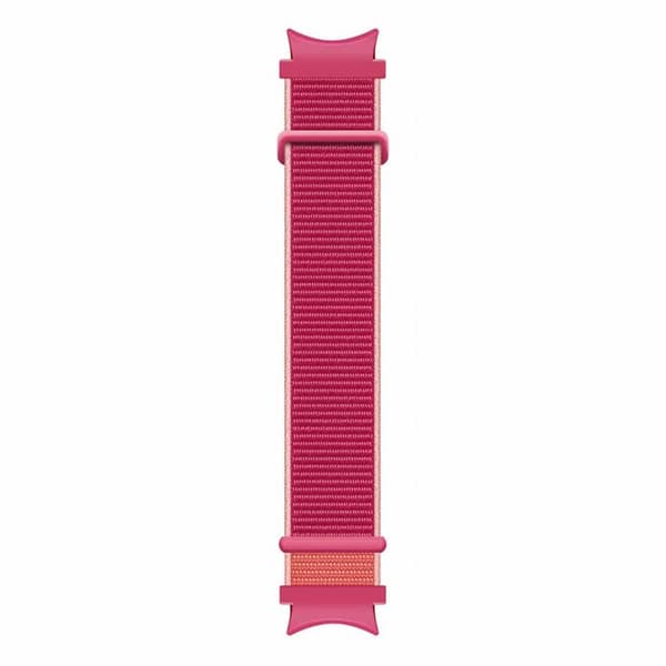 Nylon klokkereim No-Gap Samsung Galaxy Watch 7 (44mm) - Pomegranate
