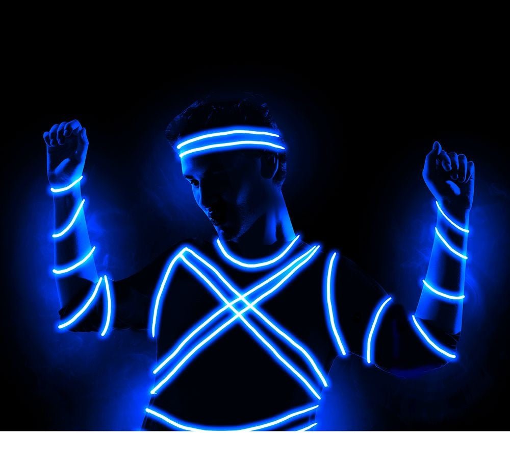 Blauwe Leddraad 5m