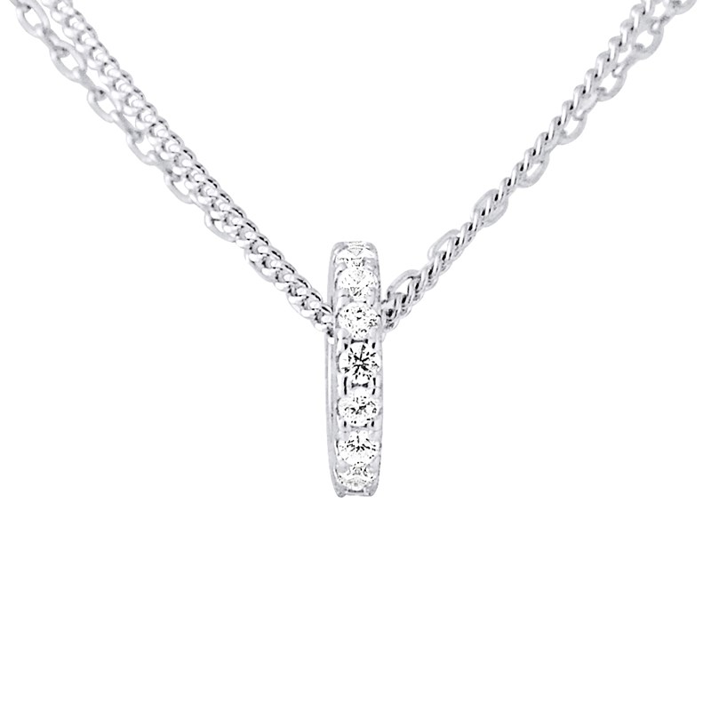 Collier ALLIANCE - Oxydes de zirconium - Argent 925
