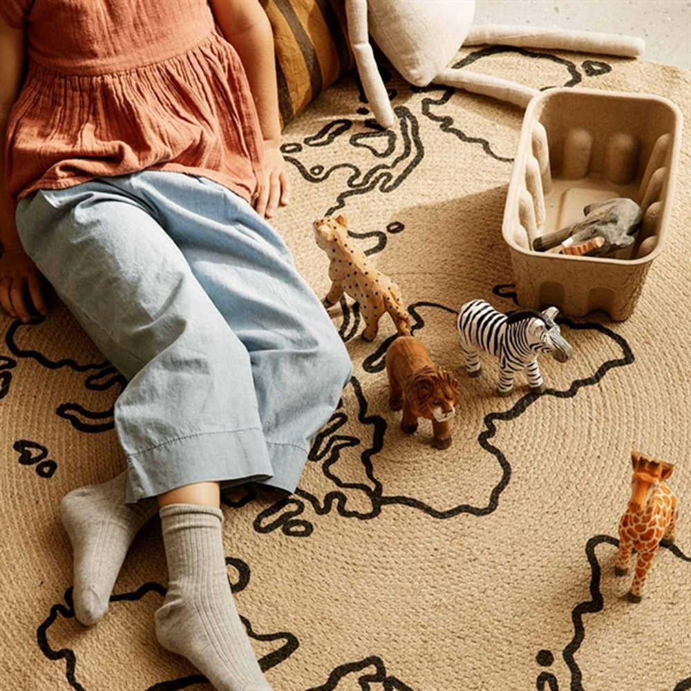 Hand Carved Giraf - Ferm Living → Luksusbaby.dk