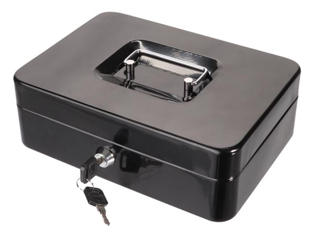 Perel BG70051 geldkistje met 2 sleutels