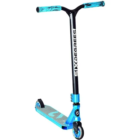 Authentic Sports Six Degrees Aluminium Stuntscooter Freestyle Kickroller blau