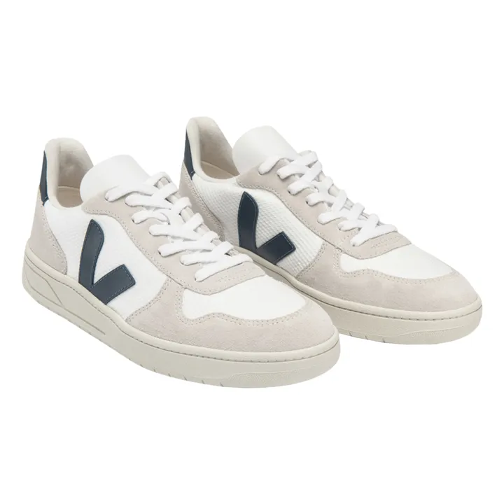 Veja Baskets Lacets V-10 B-Mesh | Bleu marine
