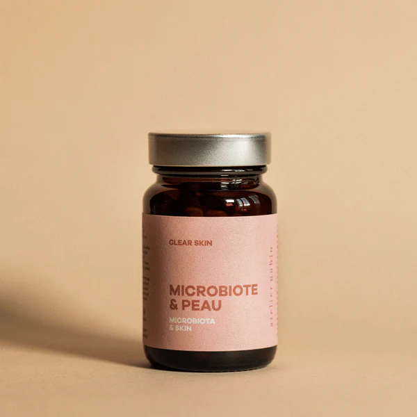 Atelier Nubio Microbiote et Peau 30 gélules - 1 mois