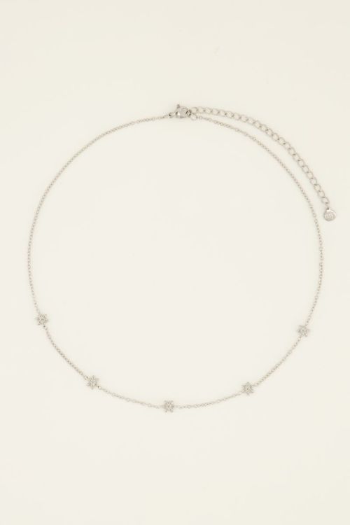 Ketting met meerdere bloemetjes
