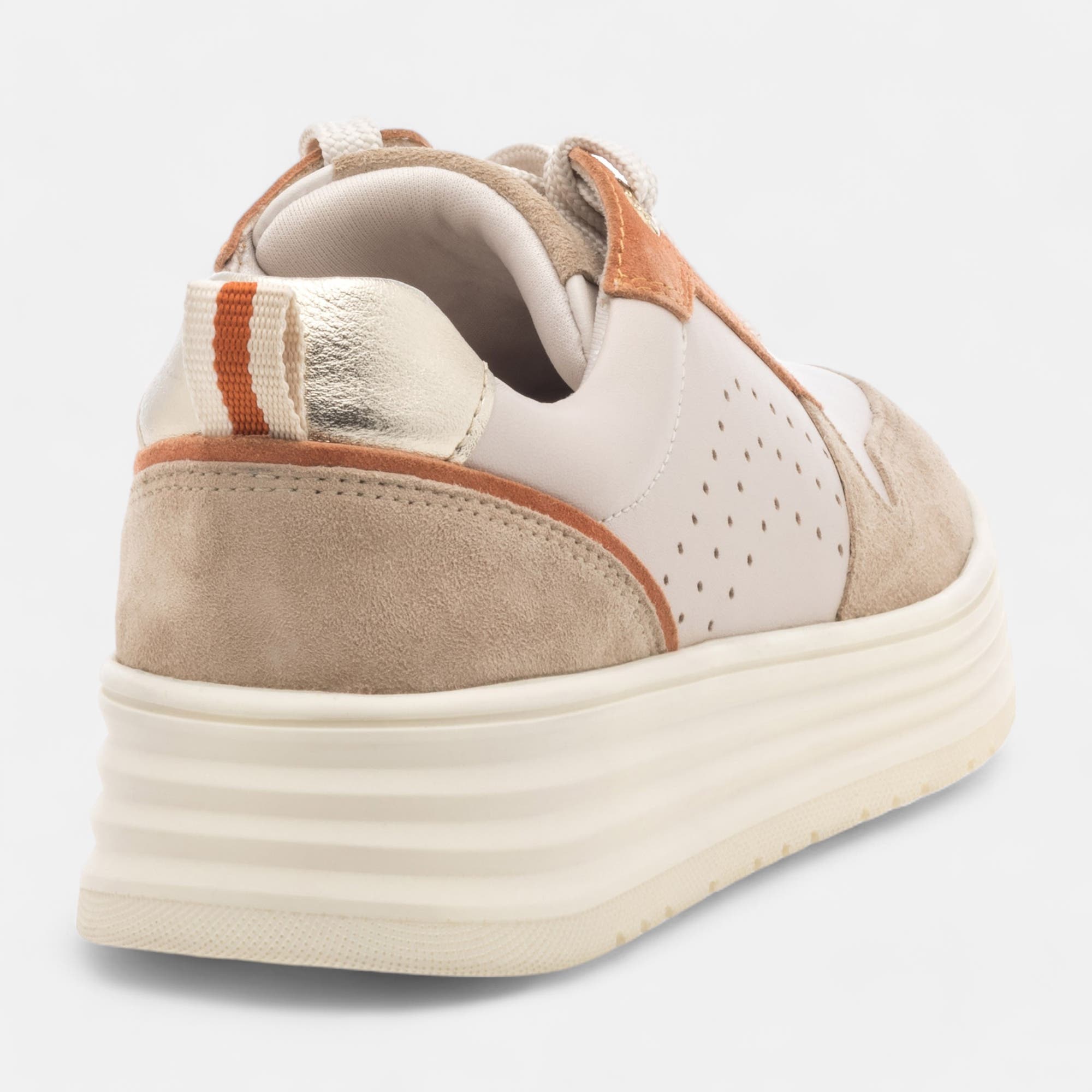 Baskets basses Femme taupe