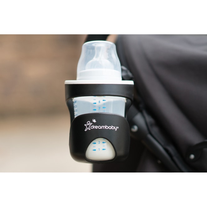 Dreambaby - Getränkehalter für Kinderwagen - schwarz/beige