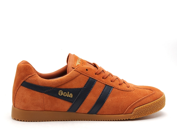 Gola basses homme harrier cma192 orange