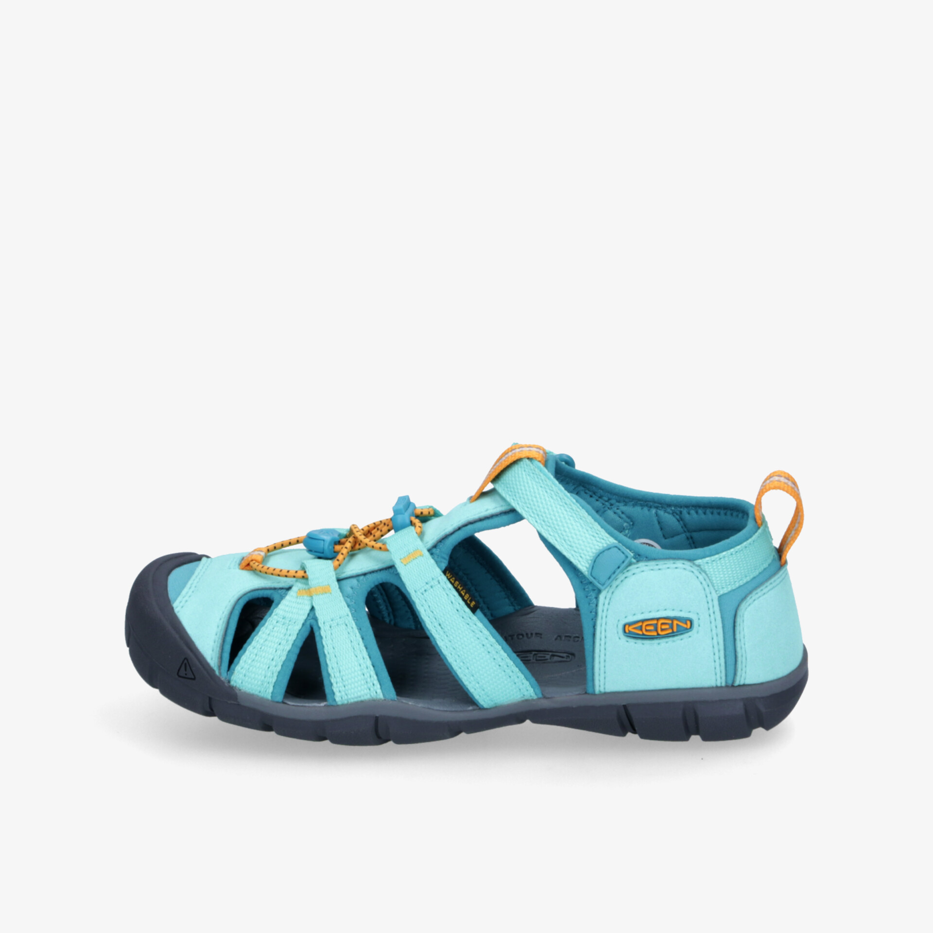 KEEN Kinder Sandalen Seacamp II CNX türkis - Jetzt bei reno.de
