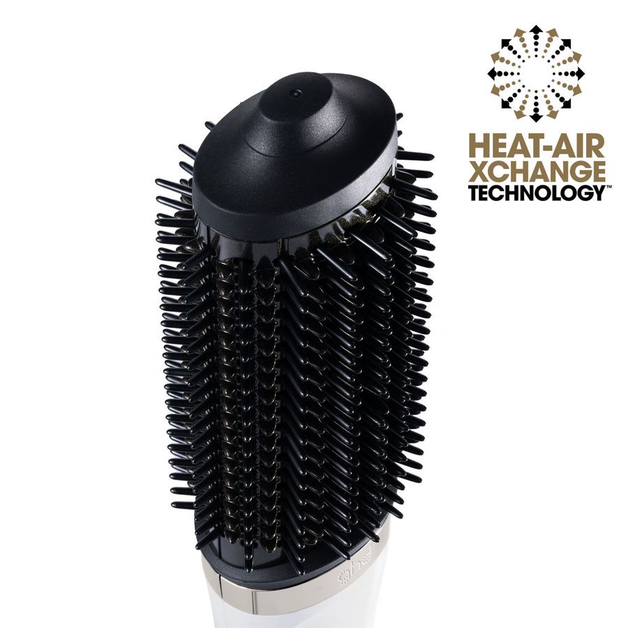 ghd Duet Blow Dry 2 in 1 Hair Dryer Brush White