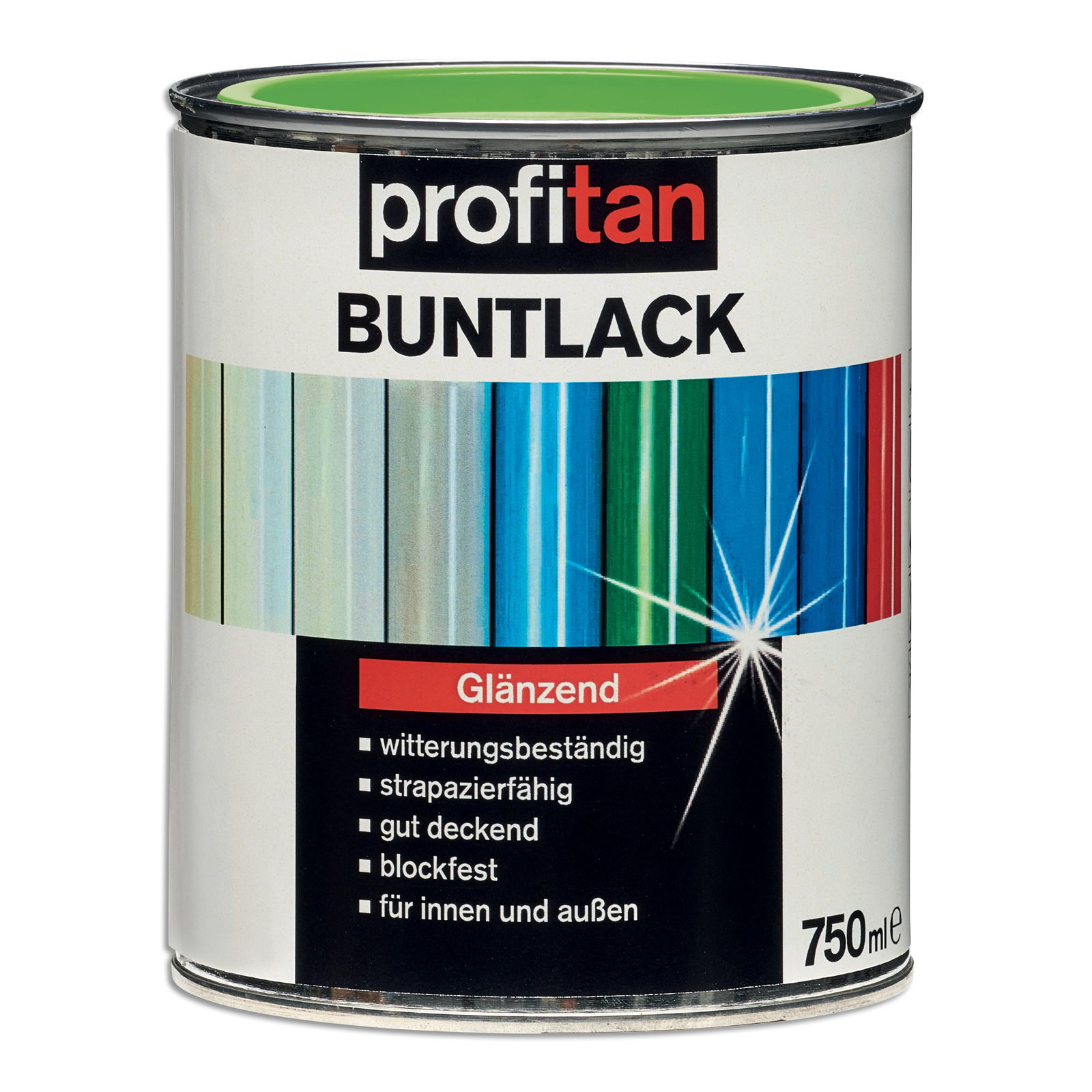 profitan Buntlack - lime seidenmatt - 750 ml
