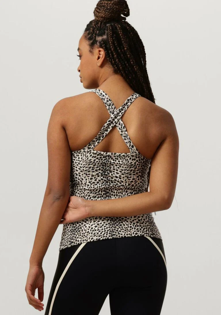 DEBLON SPORTS leopard deblon sports top zoe top