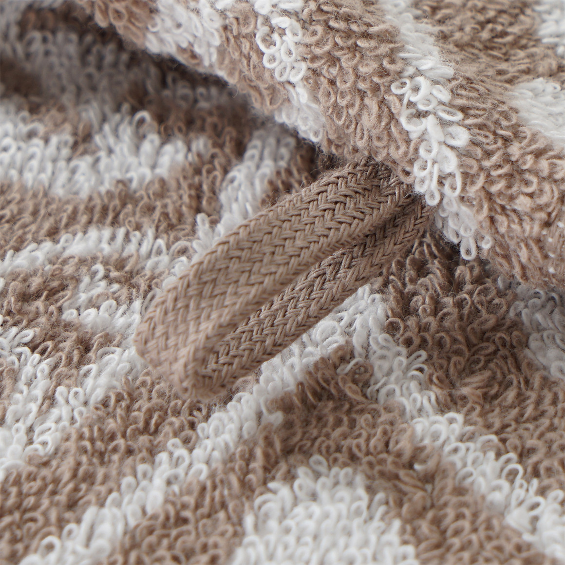 My Home Waschhandschuh mit orientalischem Muster braun
