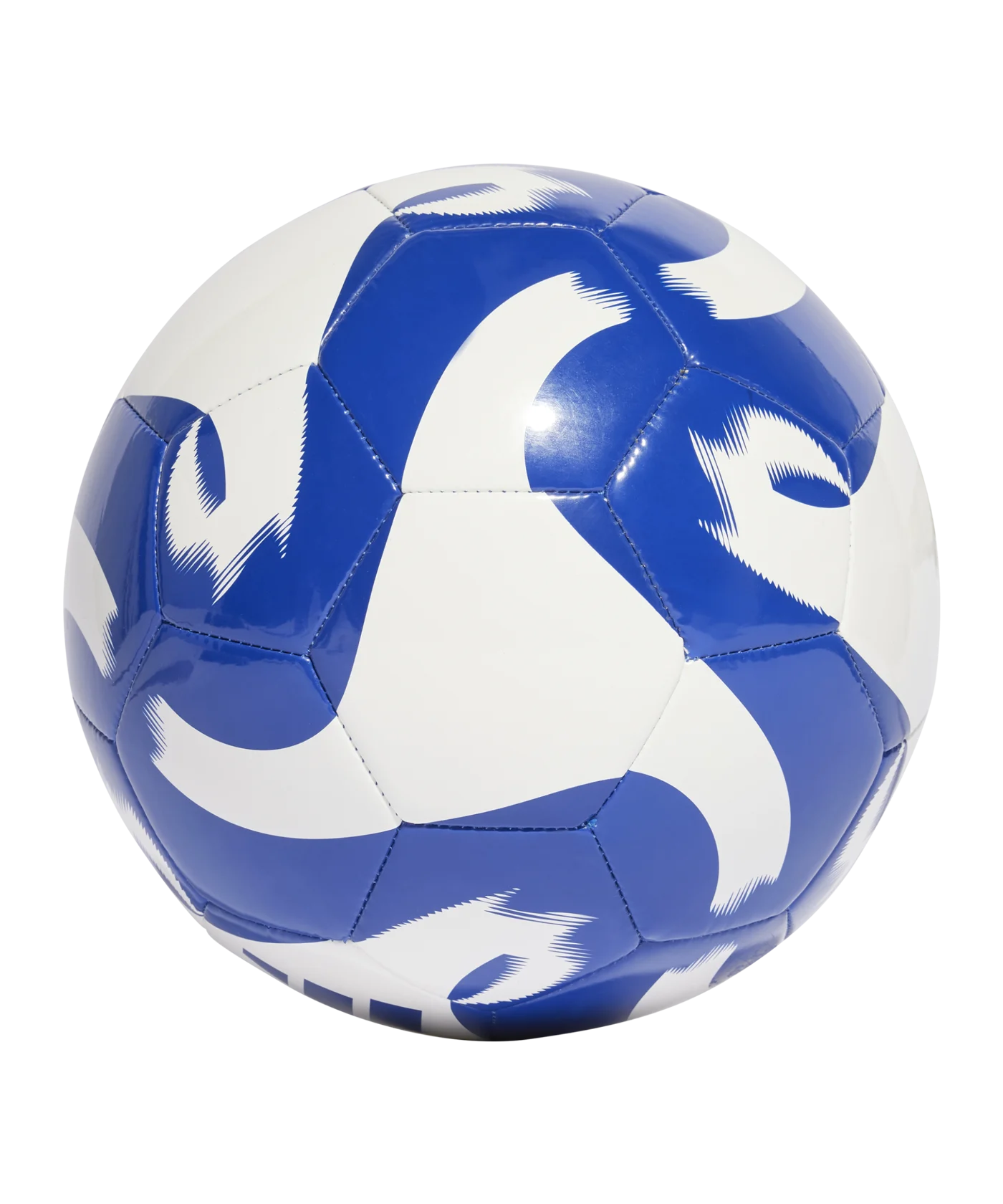 adidas Tiro Club Trainingsball Weiss Blau