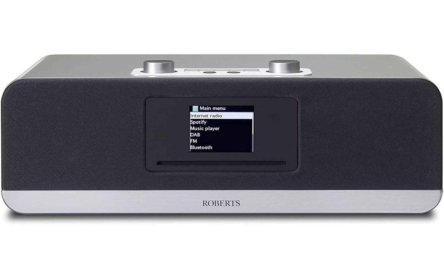 Internet Radio Stream 67 Silber<br>Smart-Audiosystem