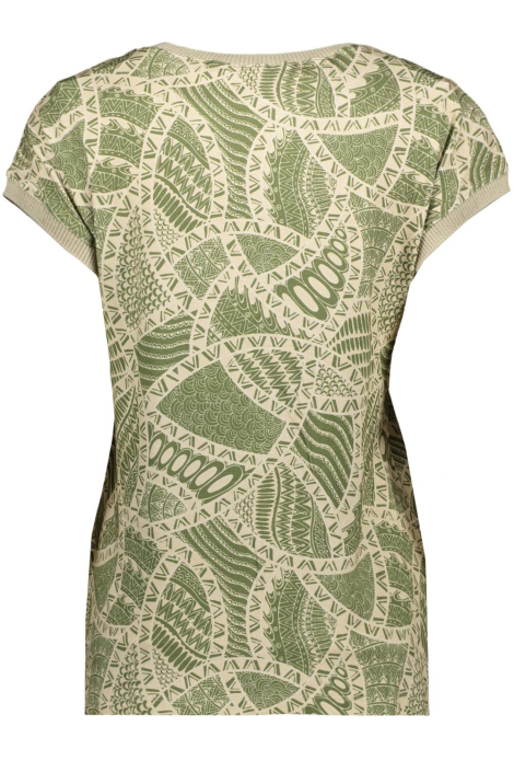 Geisha groene dames t-shirt