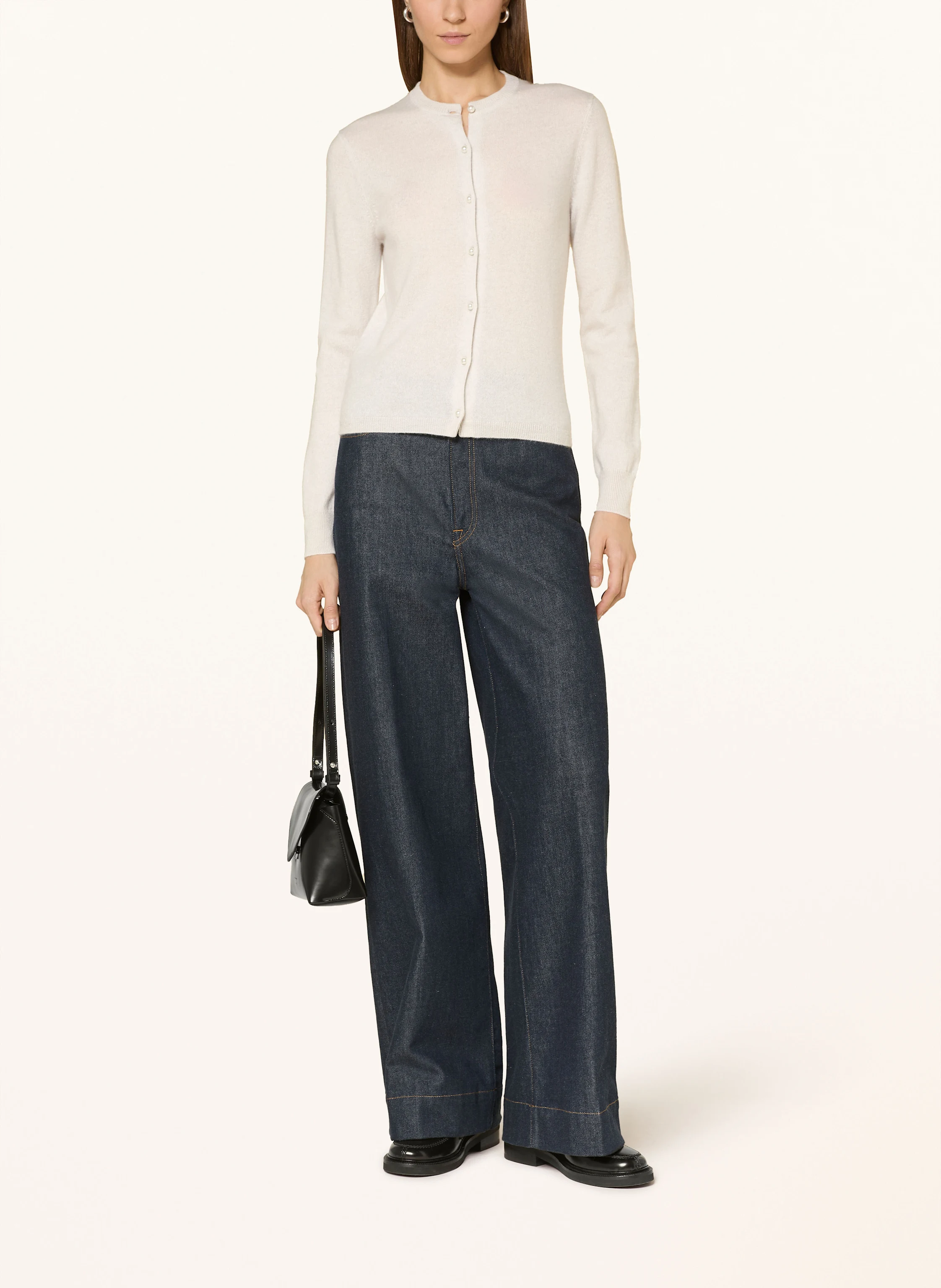 HERZEN'S ANGELEGENHEIT Cashmere-Strickjacke