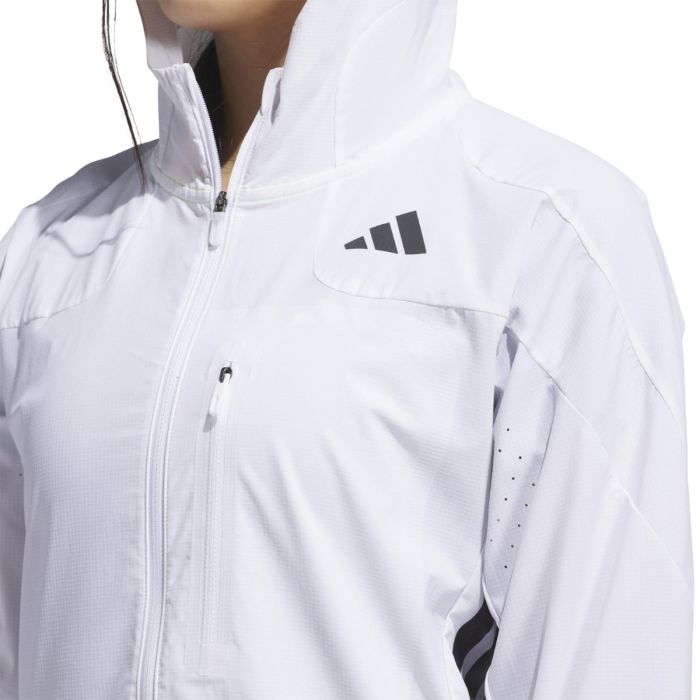 adidas Dame Jakker Adizero Jacket Hvid