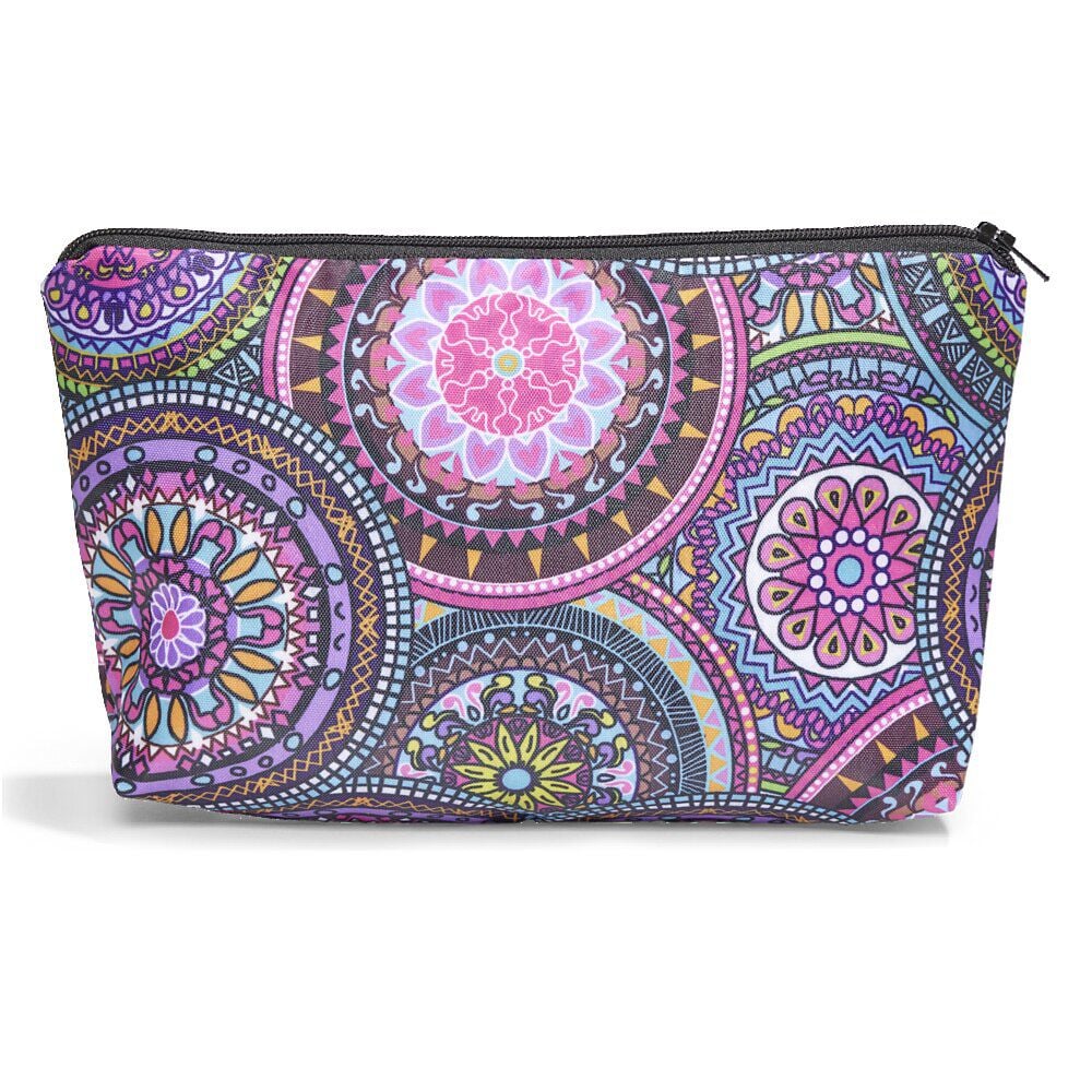 Trousse de toilette motif ottoman indien 15x22cm - 4 modèles