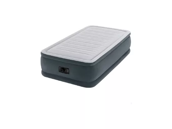 Matelas 1 Place Comfort-Plush Elevated - Gris - 99x191x46 cm - Intex