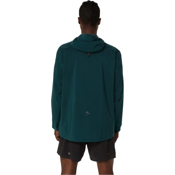 Veste trail ASICS FUJITRAIL ELITE WATERPROOF JACKET SAXON GREEN