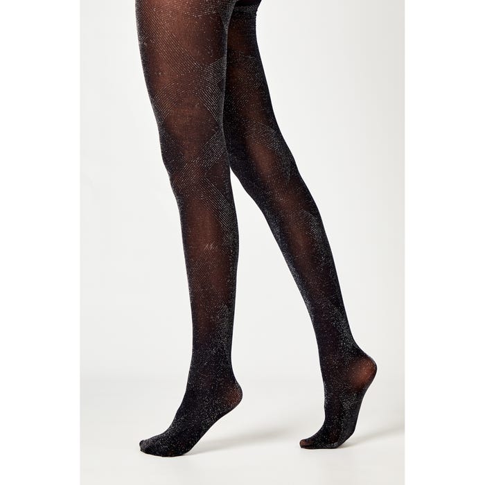 inSua-Panty met gekruiste zilveren motief Libra - InSua