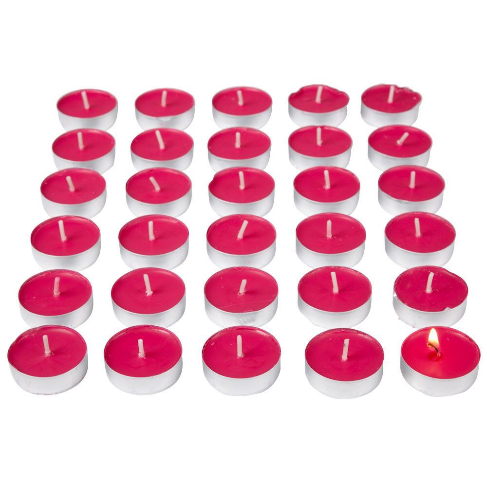 Bougie chauffe plat rose parfum passion x30