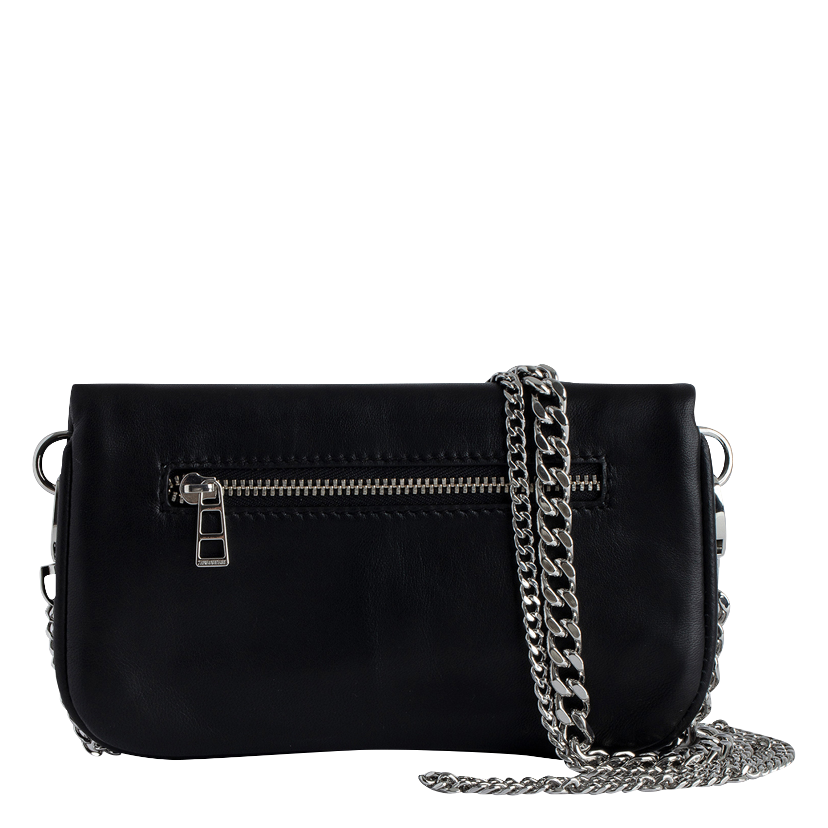ROCK NANO - Sac bandoulière en cuir | Noir