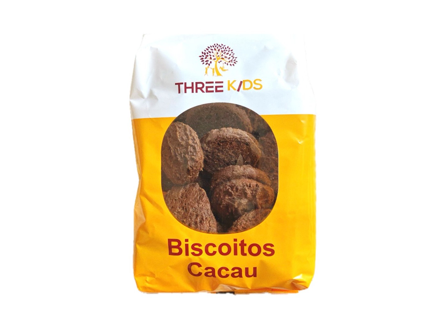 BISCOITOS THREE KIDS CACAU 200G