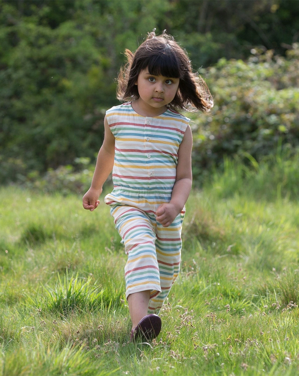 Jumpsuit RAINBOW STRIPES ärmellos in bunt