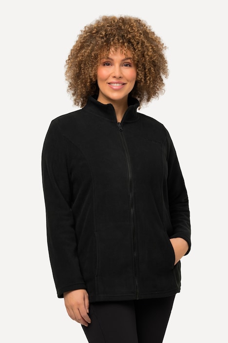 Fleecejacke, Baukastensystem, Innenjacke, Stehkragen