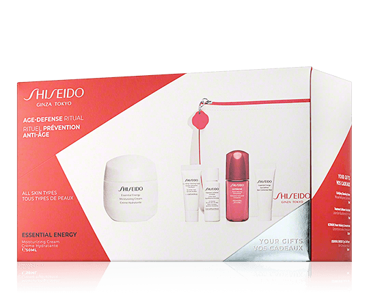 Shiseido Essential Energy Age-Defense Ritual Set 50ml-10ml-5ml-7ml-5ml